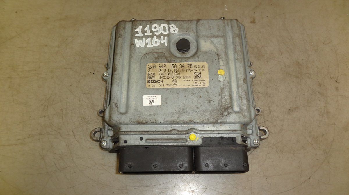 0281013757 Engine Control Unit / module (ECU) MERCEDES-BENZ ML-CLASS (W164) (2005-2011)