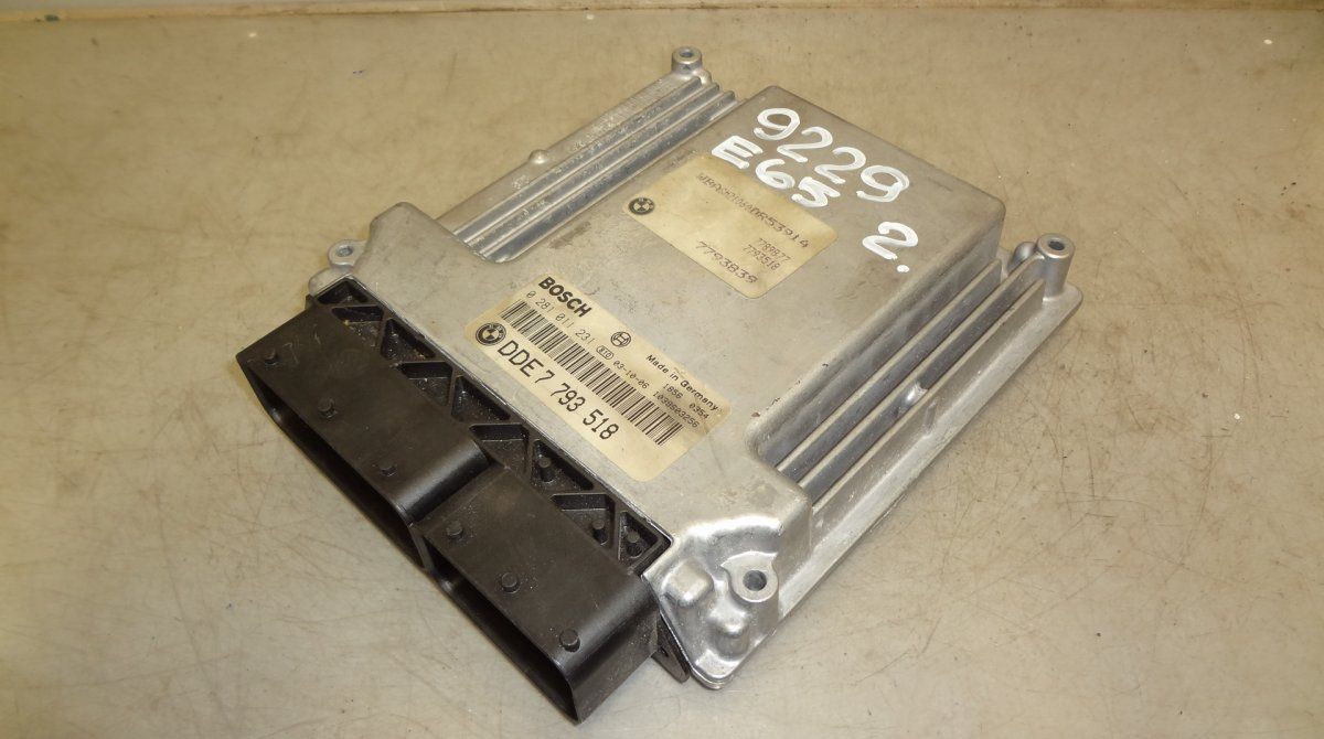 0281011231 Engine Control Unit / module (ECU) BMW 7 (E65, E66) (2001-2009)