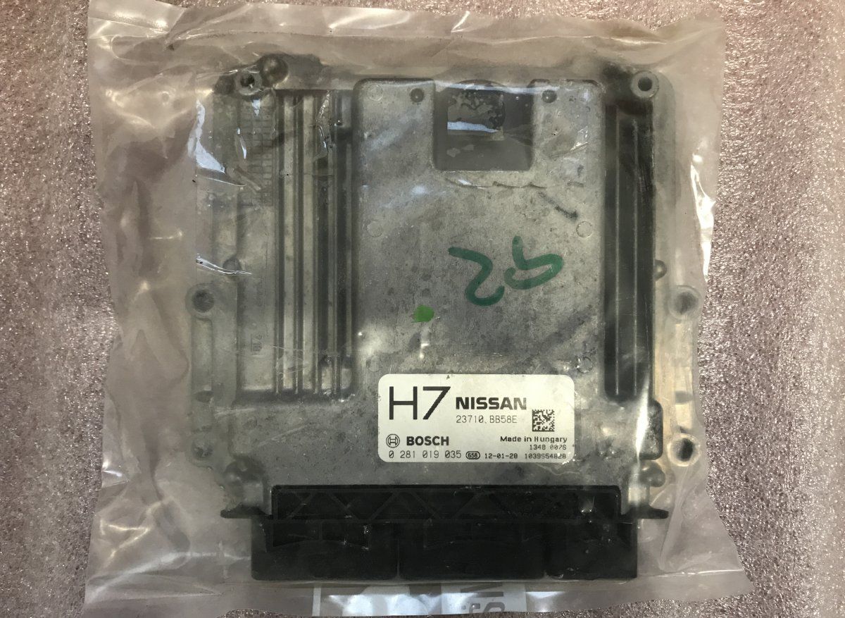 0281019035 Engine Control Unit / module (ECU) NISSAN QASHQAI I (J10) (2007-2013)
