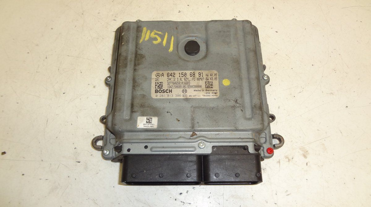 0281013386 Engine Control Unit / module (ECU) MERCEDES-BENZ R-CLASS (W251) (2006-2013)