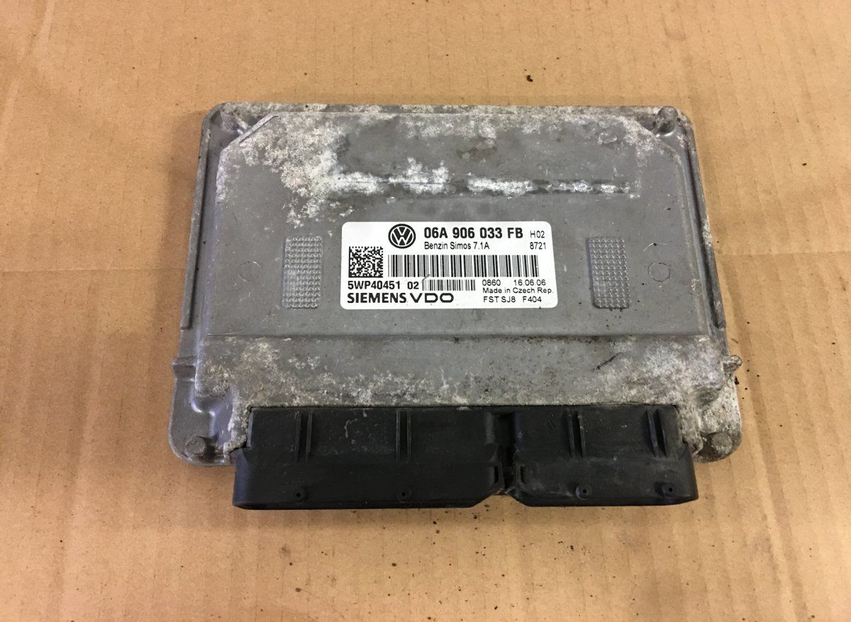 06A906033FB Engine Control Unit / module (ECU) SKODA OCTAVIA II (1Z) (2004-2013)