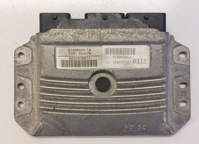 8200936811 21586600-1A 1061354478 Dzinēja vadības bloks/modulis (ECU) RENAULT KANGOO II (FW, KW) (2008-2021)