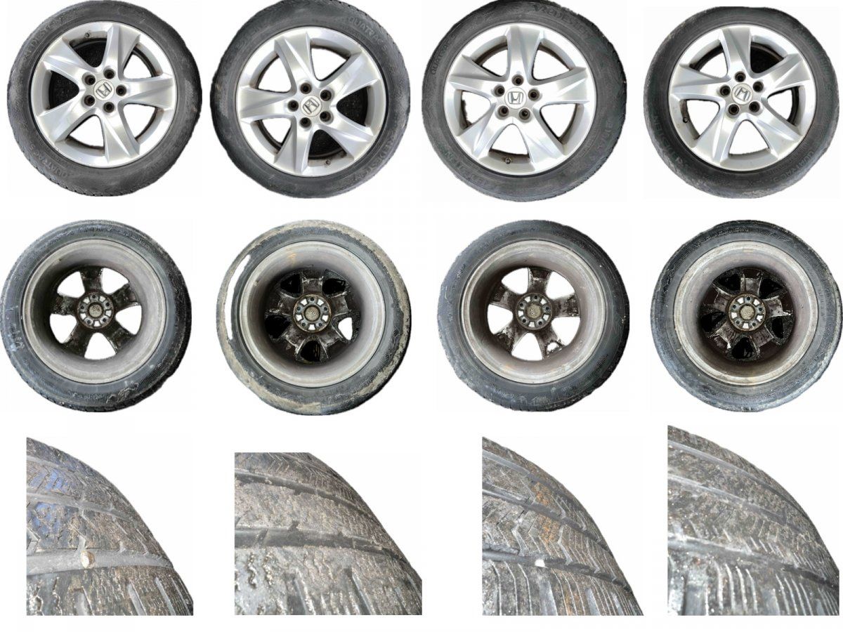 Rim set With Tyres 4 pcs HONDA ACCORD VIII (CP, CU) (2007-2015)