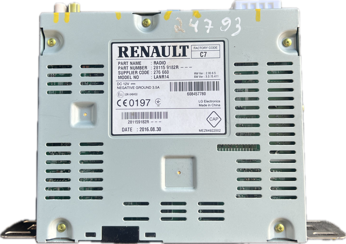 281159182R Radio RENAULT MEGANE IV (B9A/M) (2015-)