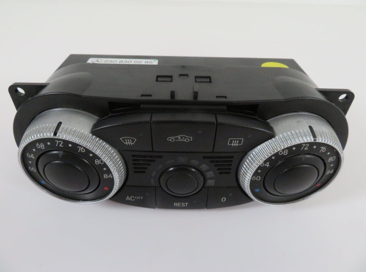 A2308300285 A2308300685 A2308300785 Heater control panel MERCEDES-BENZ SL-CLASS (R230) (2001-2012)