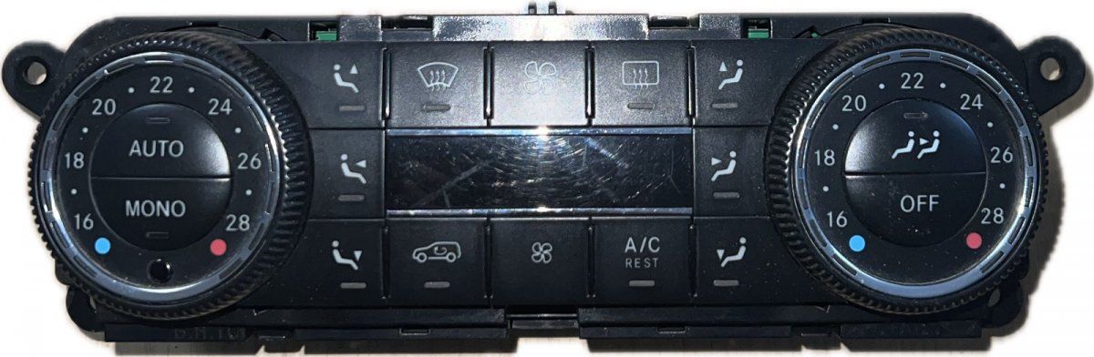 2518209989 A2519000401 2519000401 Heater control panel MERCEDES-BENZ GL-CLASS (X164) (2006-2012)