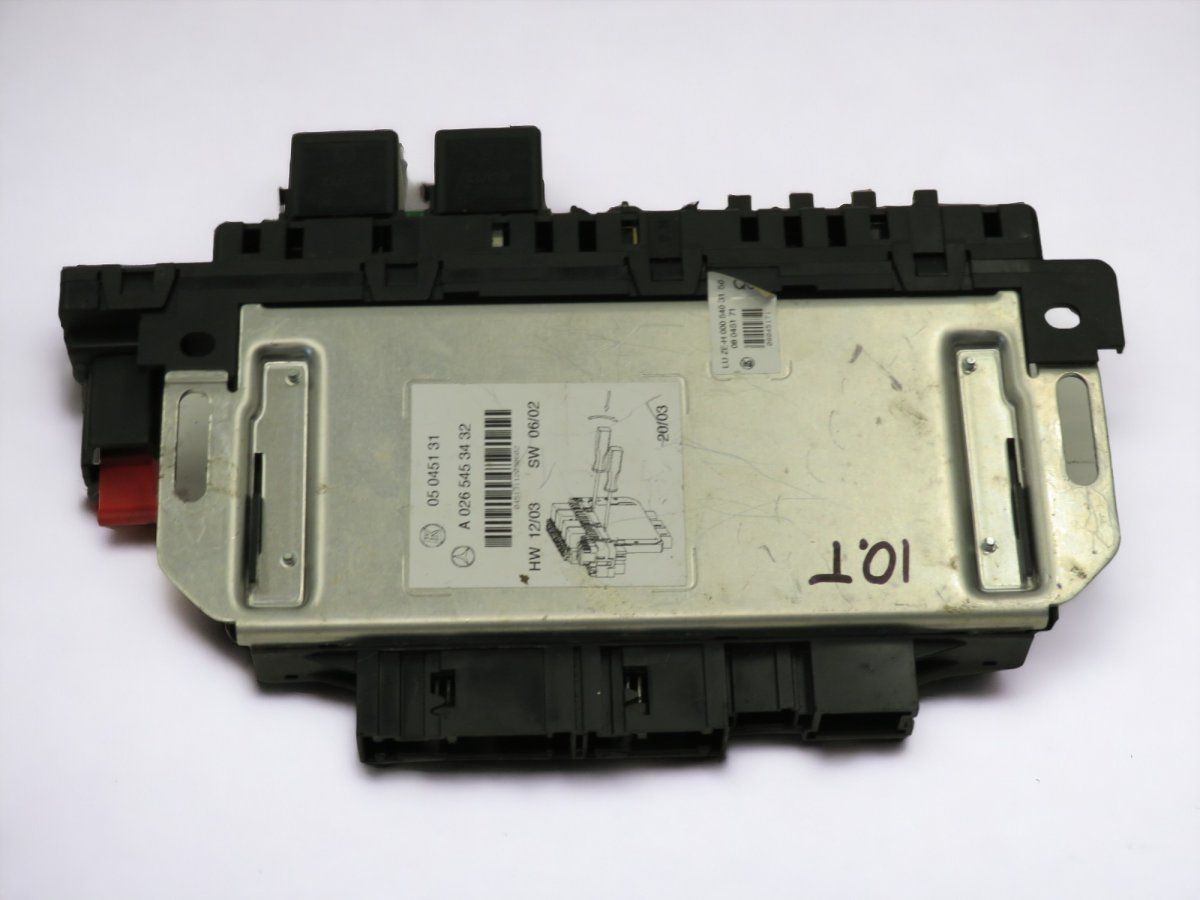 A0265453432 A0345456232 A2305454032 Fuse box MERCEDES-BENZ SL-CLASS (R230) (2001-2012)