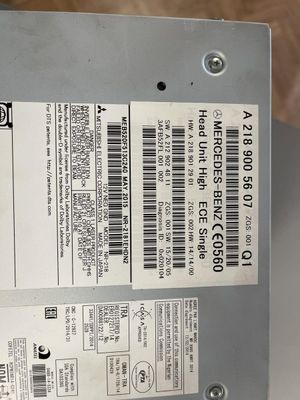 Радио MERCEDES-BENZ E-CLASS Coupe (C207) (2009-2016)