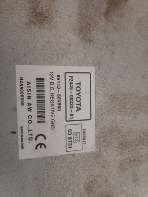 Radioodtwarzacz TOYOTA AVENSIS (T270) (2009-2018)