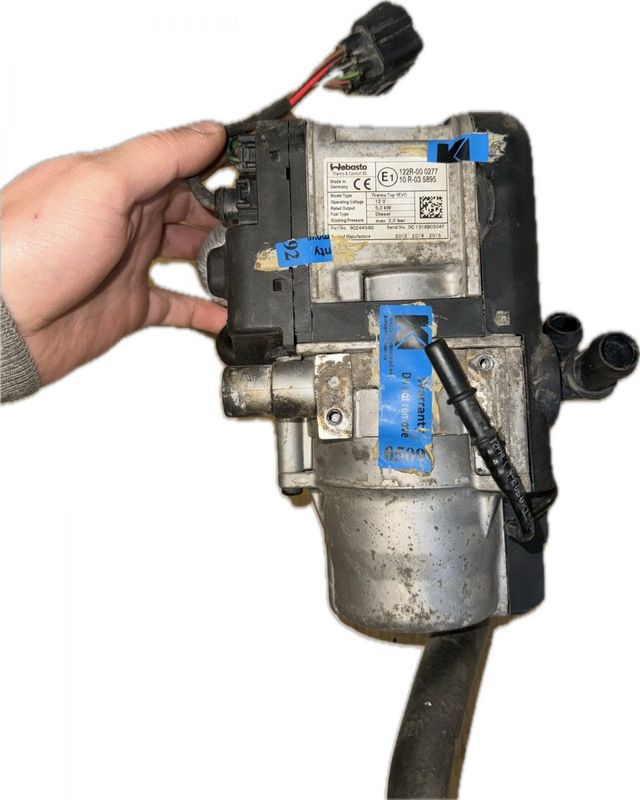 122R000277 Auxiliary / pakring heater (webasto) VOLVO V70 III (BW) (2007-2016)