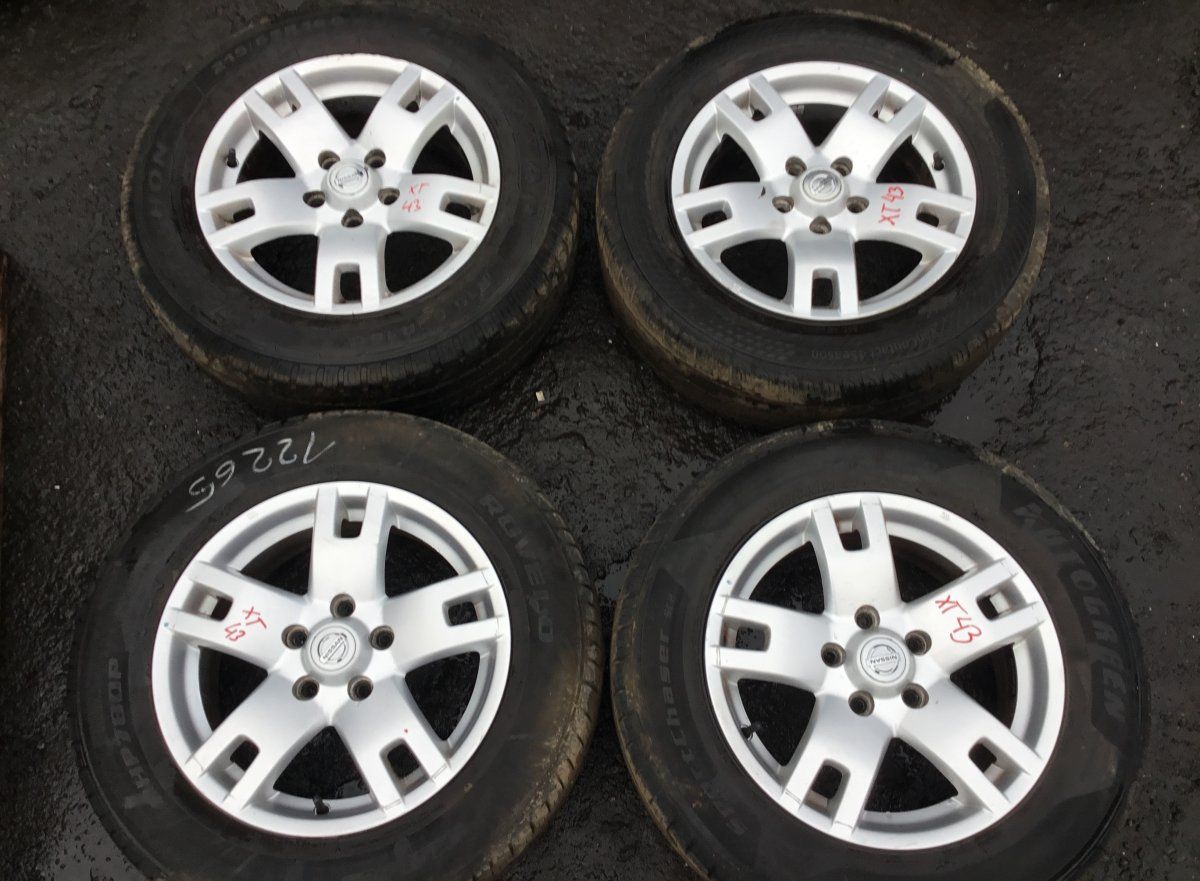 Rim set With Tyres 4 pcs NISSAN X-TRAIL II (T31) (2007-2013)