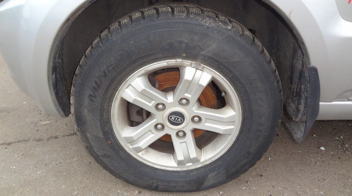 5X139.7 7JX16 Rim set With Tyres 4 pcs KIA SORENTO I (JC) (2002-2009)