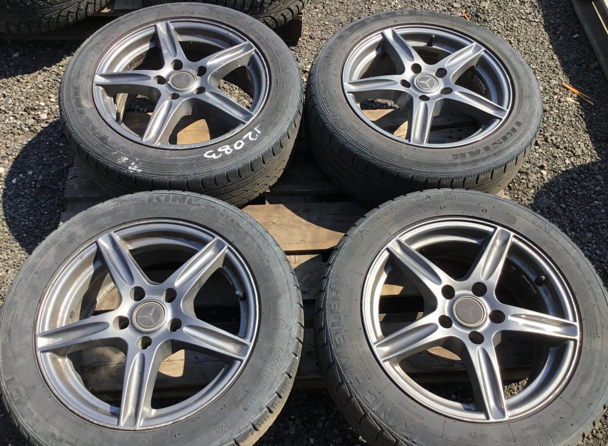 5X112 Rim set With Tyres 4 pcs MERCEDES-BENZ B-CLASS (W245) (2005-2011)