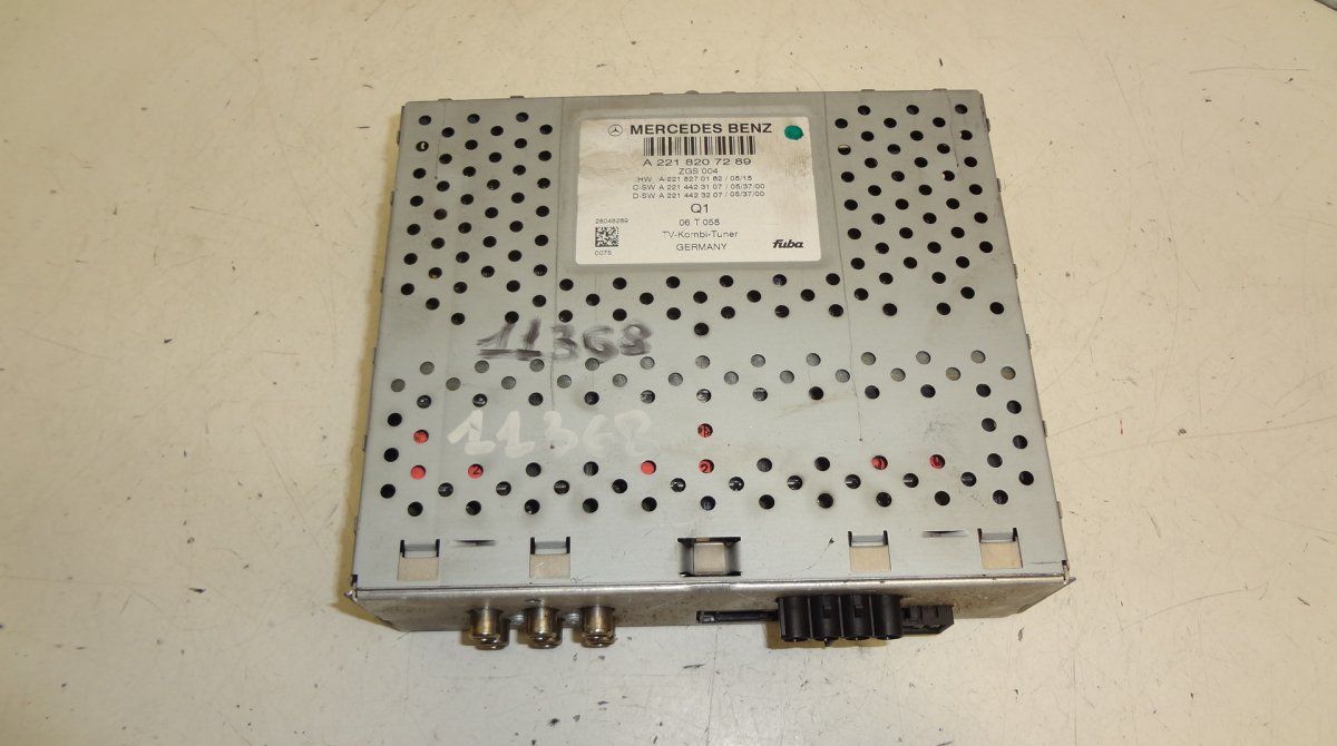 Radio tuner MERCEDES-BENZ S-CLASS (W221) (2005-2013)