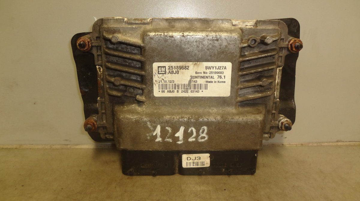 5WY1J27A Engine Control Unit / module (ECU) CHEVROLET CRUZE I (J300) (2009-2016)