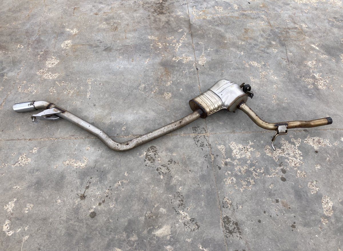 8W0253411D 8W0119C Exhaust system complete AUDI A4 (8W, B9) (2015-)