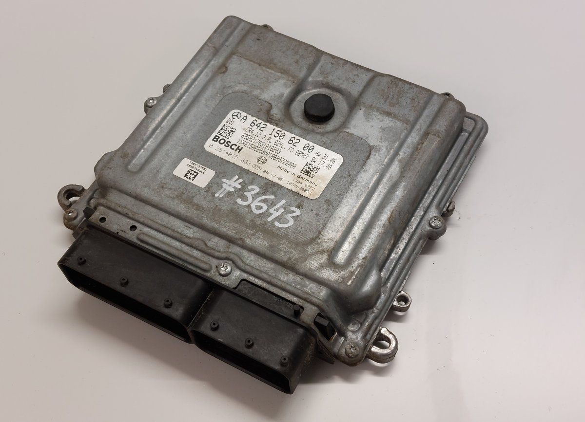A6421506200 0281015633 Engine Control Unit / module (ECU) MERCEDES-BENZ ML-CLASS (W164) (2005-2011)