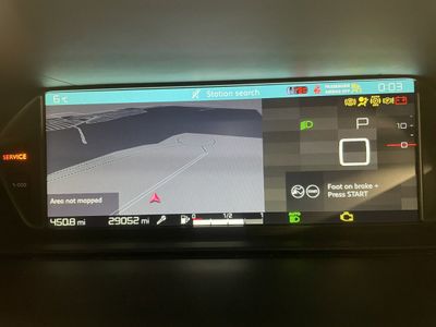 A3C0064750000 Dash screen CITROËN C4 SPACETOURER (3D, 3A) (2018-2020)