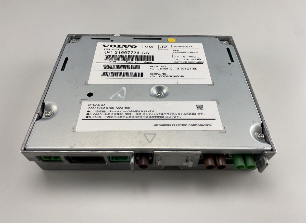 31667726AA 31667726 31667729AA 31667729 34A059K TU-6VJ421TBL TU6VJ421TBL VO059005180049 Amplifier  / receiver / car phone, other VOLVO S60 II / V60 I (2010-2018)