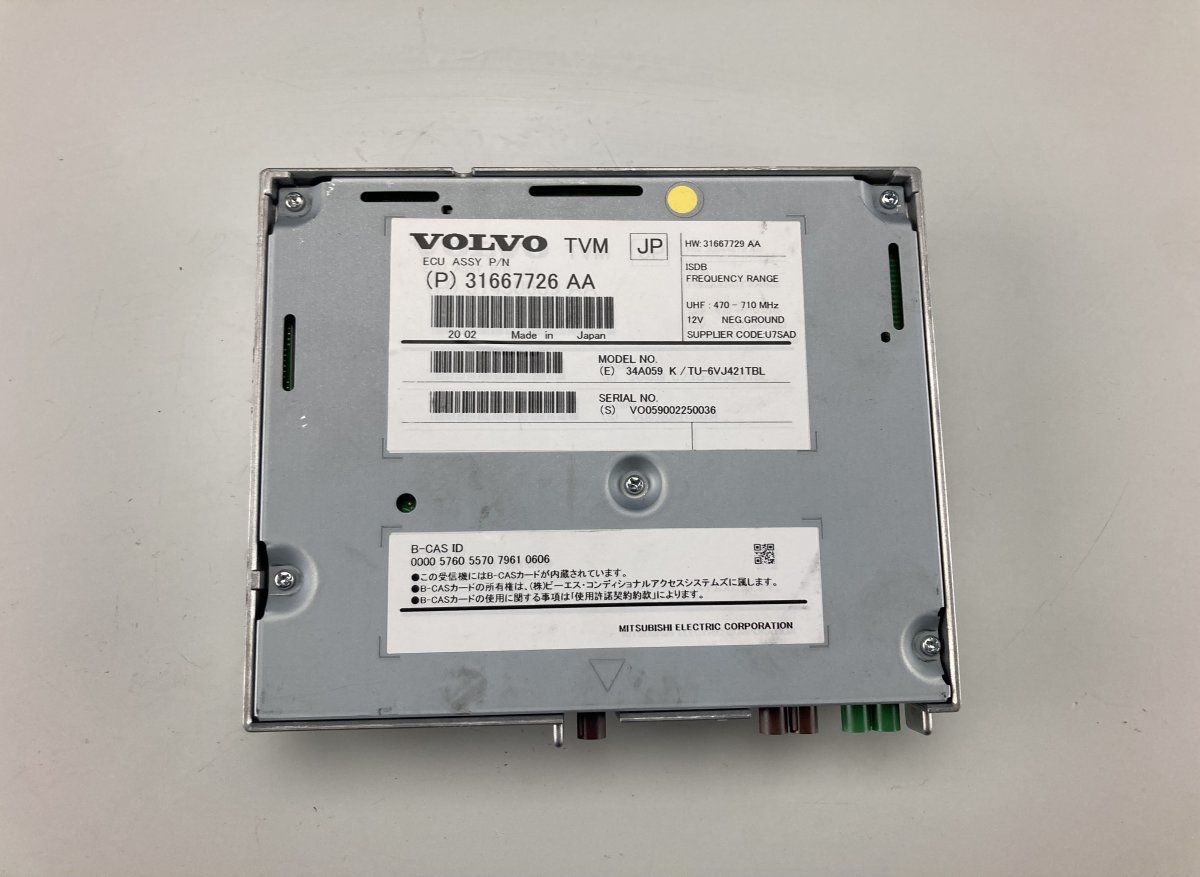 31667726AA TU-6VJ421TBL Amplifier  / receiver / car phone, other VOLVO XC60 I (2008-2017)