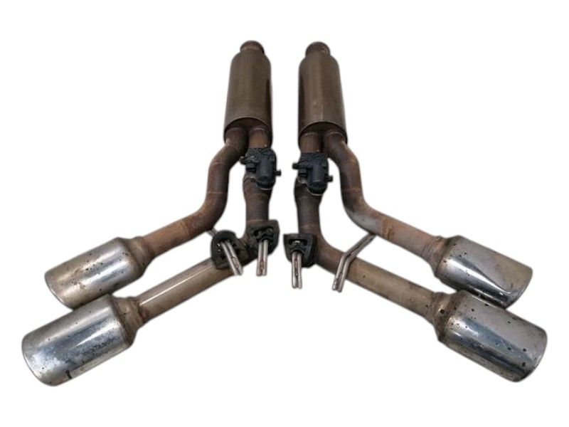 MERCEDES G W463A W464 18-24 G63 AMG Exhaust silencer SPORT SET