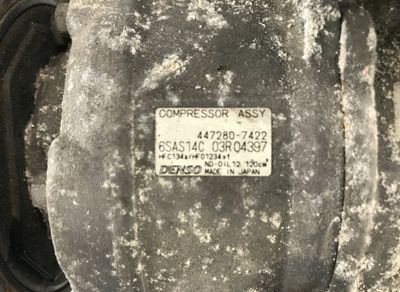 A0038304460 AC / aircon Compressor MERCEDES-BENZ B-CLASS (W246, W242) (2011-2018)