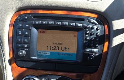 7612001523 8618001514 Radio MERCEDES-BENZ SL-CLASS (R230) (2001-2012)