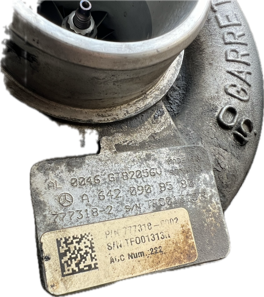 6420908580 A6420908580 Turbocharger MERCEDES-BENZ C-CLASS (W204) (2007-2013)