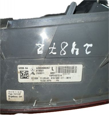 A2059060357 Tail light left MERCEDES-BENZ C-CLASS (W205) (2013-2021)