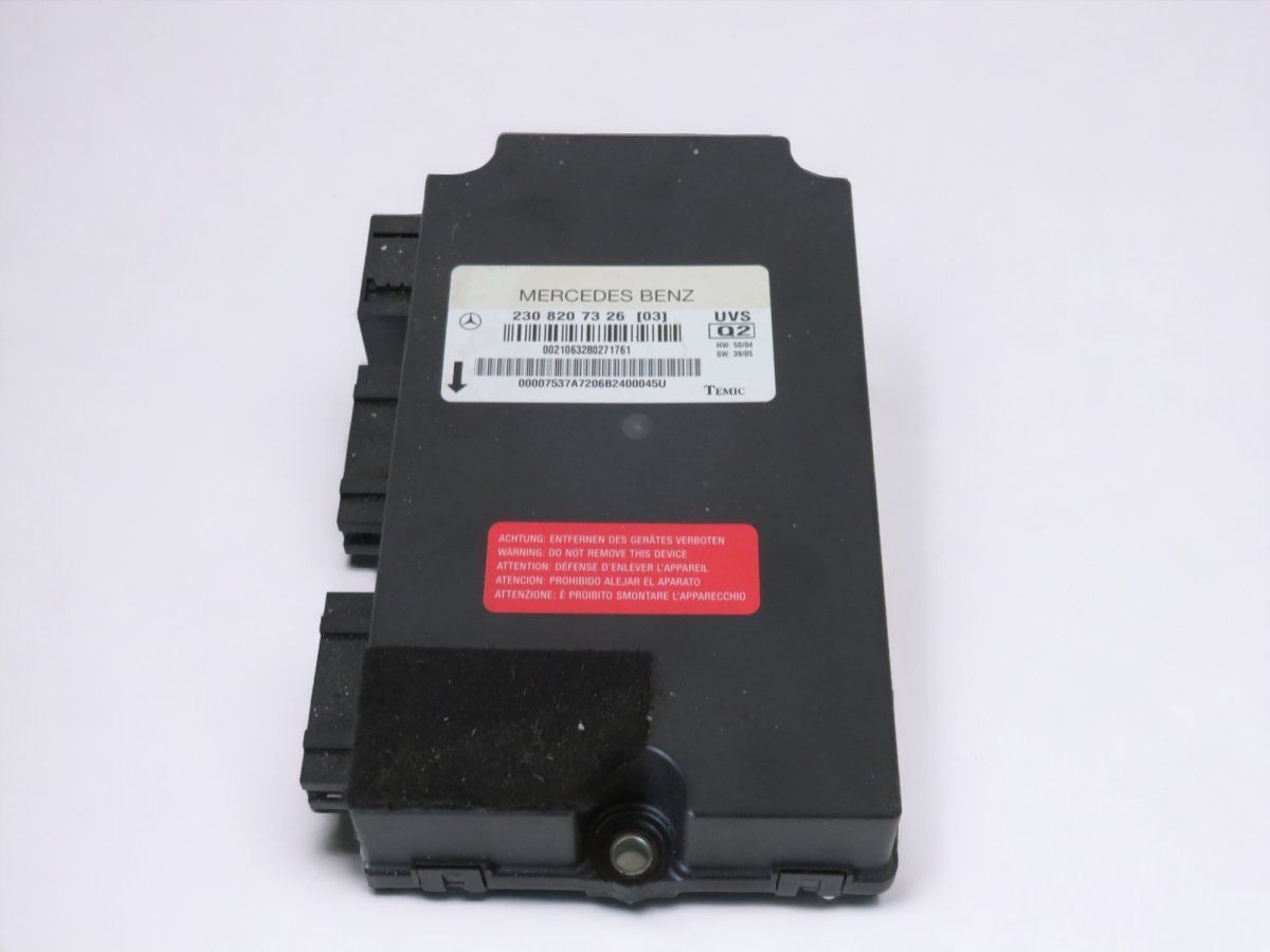 A2308207326 Sunroof control unit MERCEDES-BENZ SL-CLASS (R230) (2001-2012)