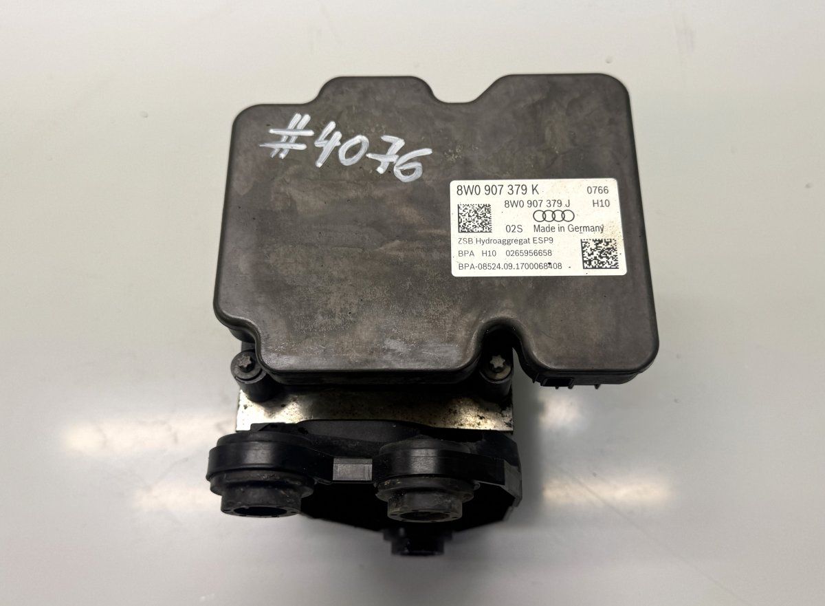 8W0907379K 8W0907379J ABS hydraulic unit / pump AUDI A4 (8W, B9) (2015-)