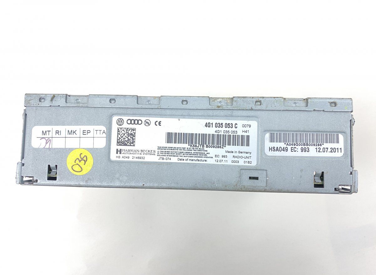 4G1035053C Radio tuner AUDI Q7 (4L) (2006-2015)
