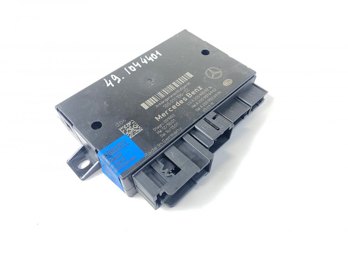 5DS01110632 5DS011106-32 Towbar control unit MERCEDES-BENZ C-CLASS (W205) (2013-2021)