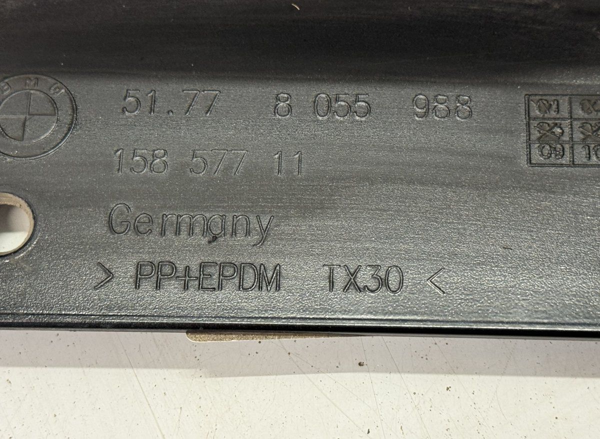 51778055988 Side Skirt Right BMW 3 (F30, F31, F34, F80) (2011-2019)