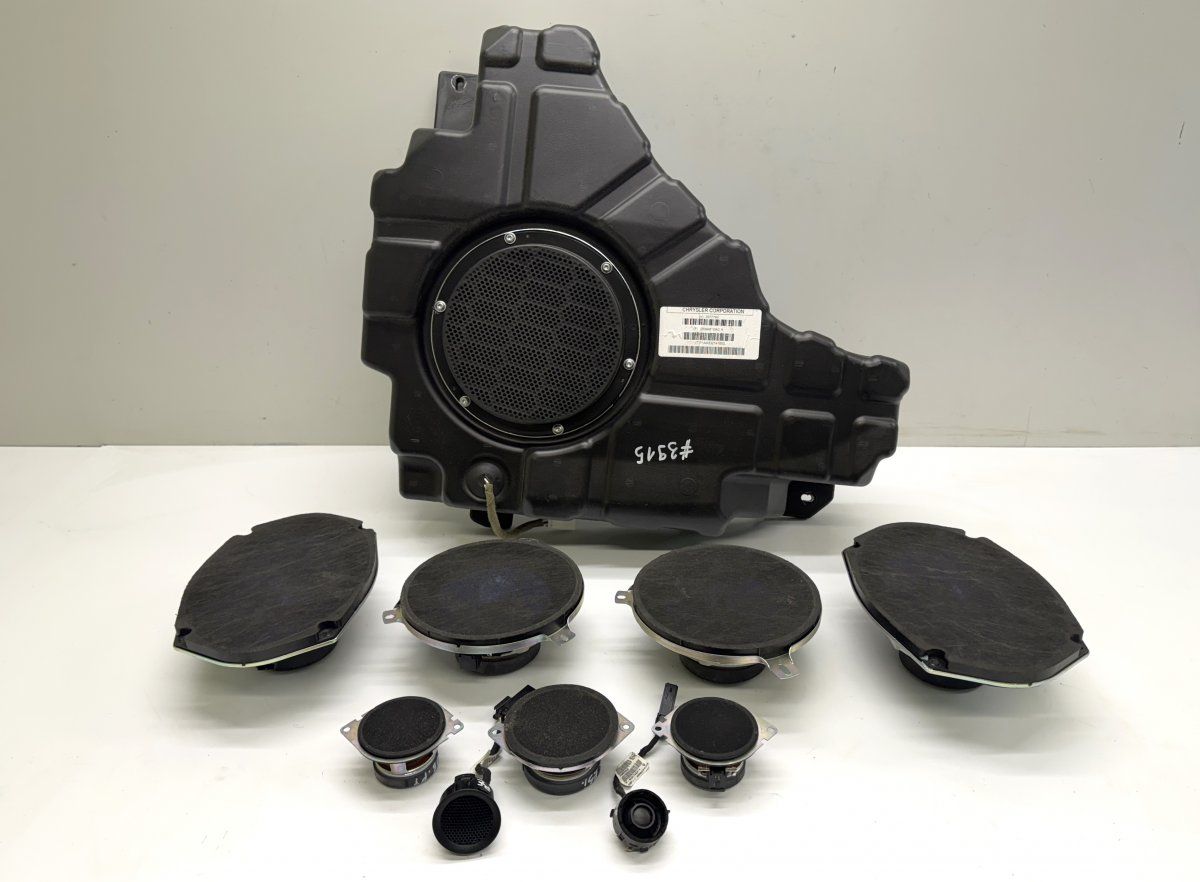 05064610ACA 05064358AB 05064551AB 05064360AB 05064359AB 68248827AA Set of loudspeakers JEEP GRAND CHEROKEE IV (WK, WK2) (2010-2021)
