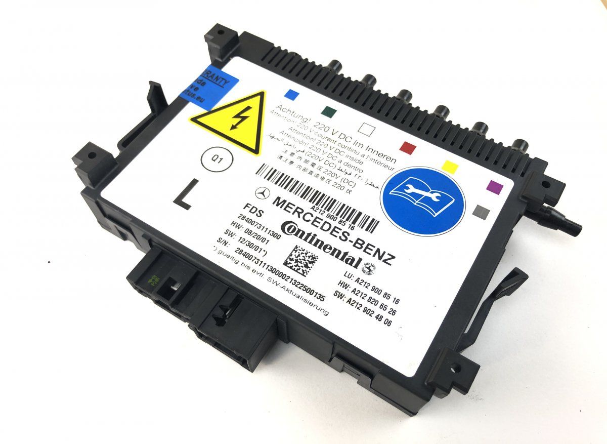 A2129008516 Seats control unit MERCEDES-BENZ E-CLASS (W212) (2009-2016)