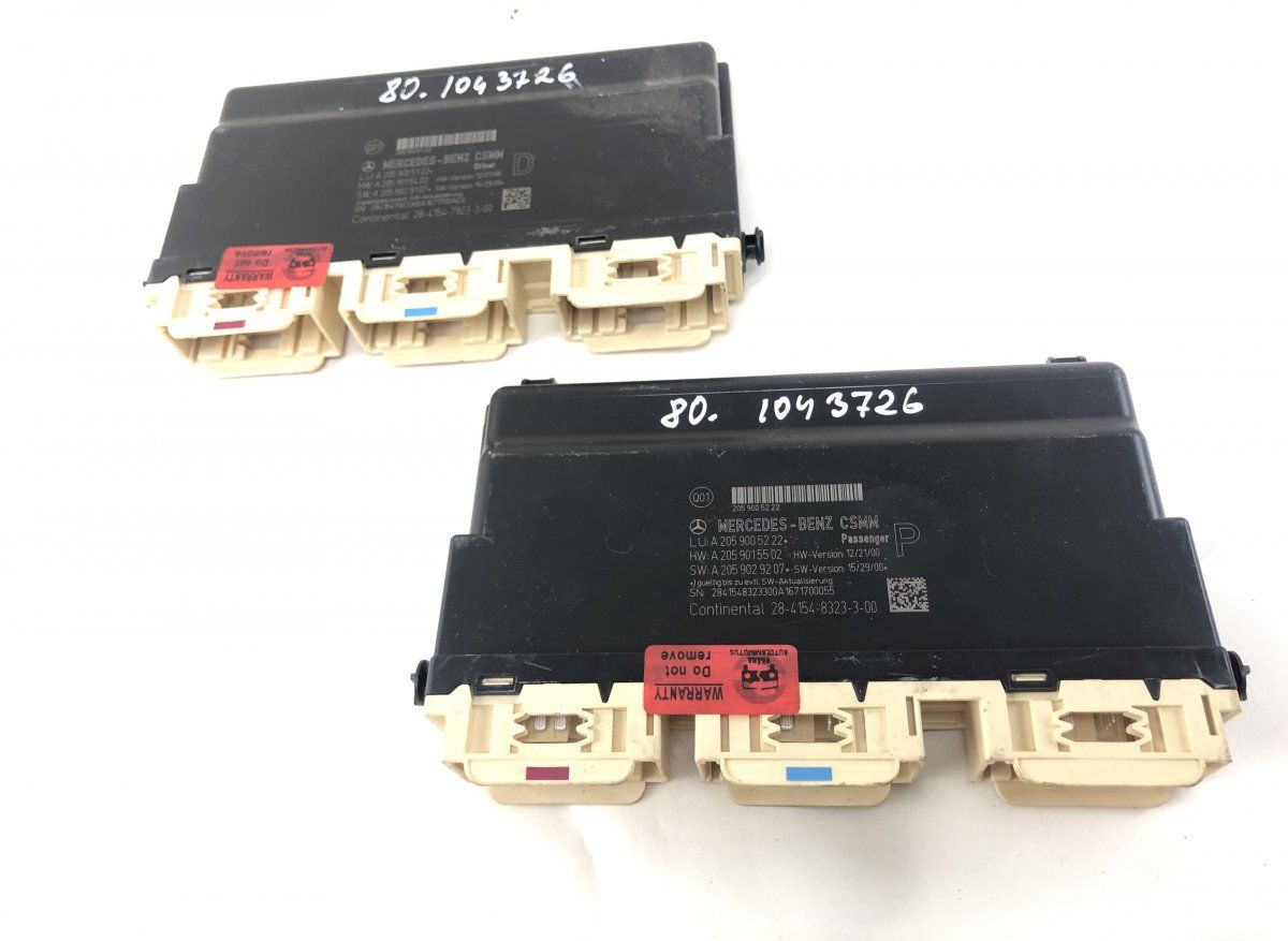 A2059005222 A2059005122 Seats control unit MERCEDES-BENZ C-CLASS (W205) (2013-2021)