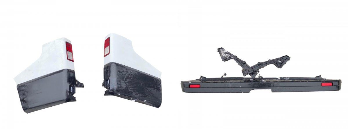 850170768R Rear bumper FIAT TALENTO II (296) (2016-2020)