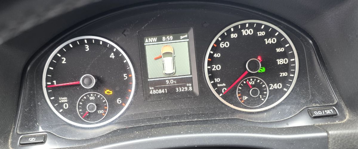 A2C53381718 A2C53438412 Instrument Cluster VW TIGUAN I (5N) (2007-2018)