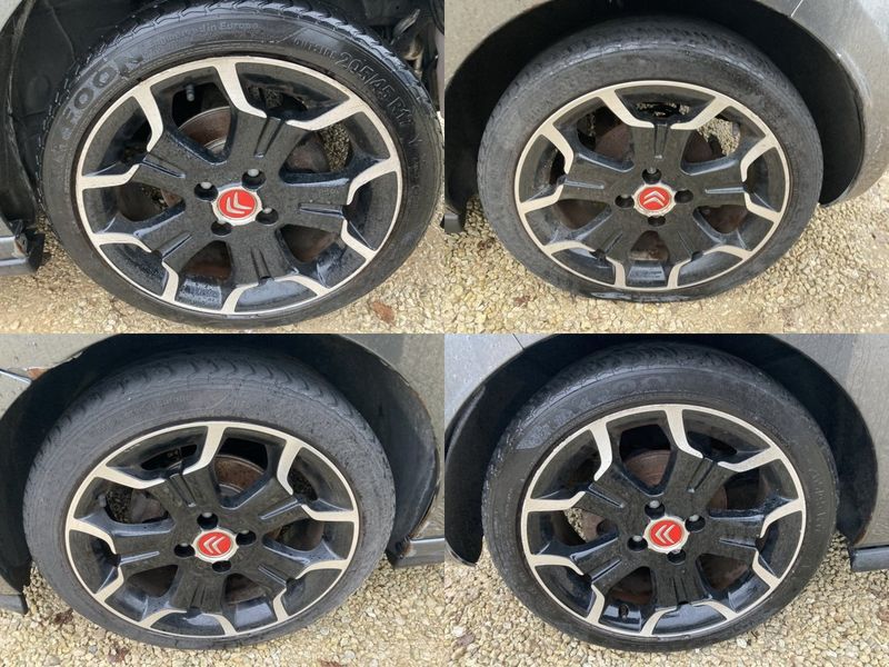 9687754377 Rim set With Tyres 4 pcs CITROËN DS3 (2009-2015)