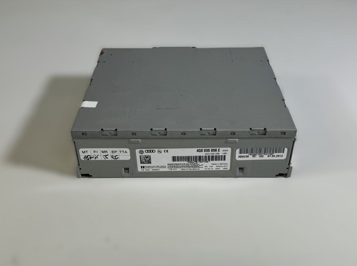 4G0035056E 4G0035056 Radio tuner AUDI A6 / A6 ALLROAD (C7, 4G) (2010-2018)