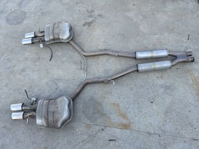 4E0253411AA 4E0253611AN 4E0253612AB Système d&#39;échappement complet AUDI A8 (4E) (2002-2010)