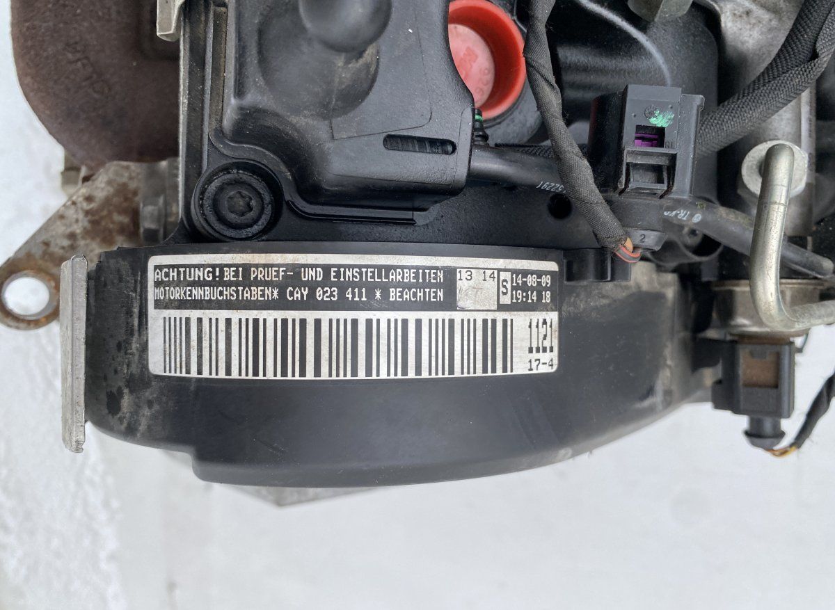 CAY023411 03L253016H BV39-F0098 5N0820803A Engine VW POLO V (6R, 6C, 61) (2009-2017)