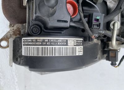 CAY023411 03L253016H BV39-F0098 5N0820803A Двигател VW POLO V (6R, 6C, 61) (2009-2017)