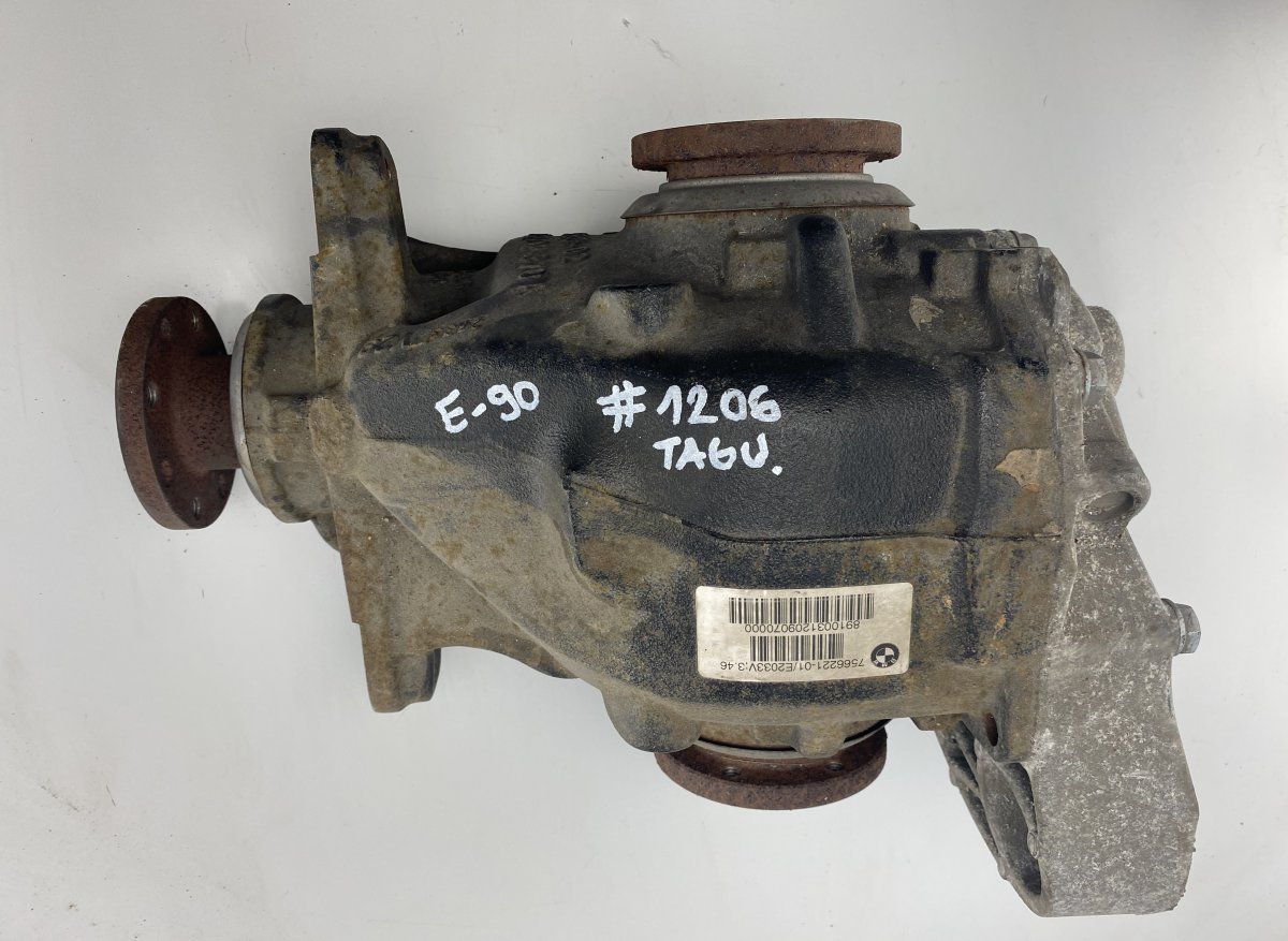 7566221-01 Rear axle differential BMW 3 (E90, E91, E92, E93) (2005-2011)