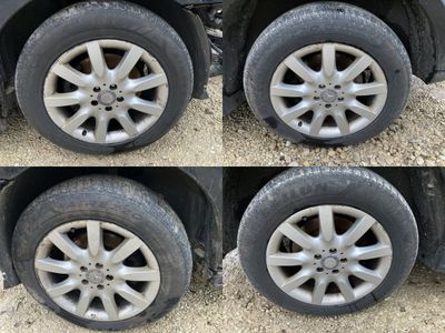 A2214011902 Rim set With Tyres 4 pcs MERCEDES-BENZ ML-CLASS (W164) (2005-2011)