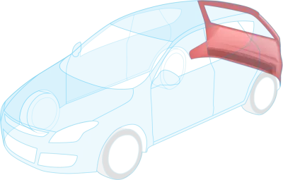 Rear body parts