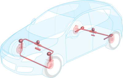 MERCEDES-BENZ / Fjädring