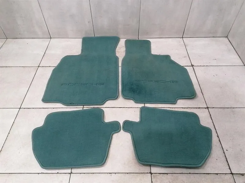 Porsche 911 996 Floor Mat Set Nephrite Green Right Hand Drive RHD-