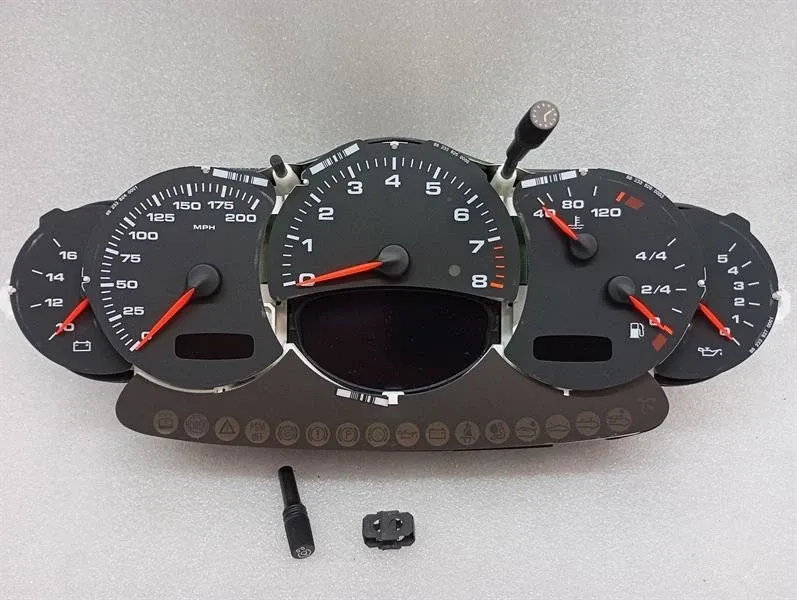 PORSCHE 911 996 INSTRUMENT CLUSTER 99664122703 SPEEDOMETER SPEEDOMETER UK MPH -